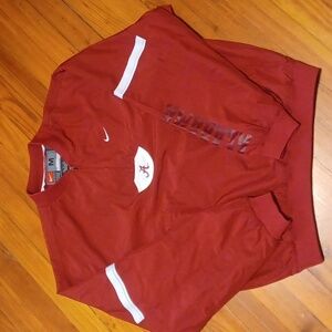 University of Alabama Men's Quarter Zip Pullover Nike